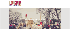 Desktop Screenshot of louisianaprogress.org